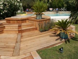 DECK FOR SWIMMING POOL